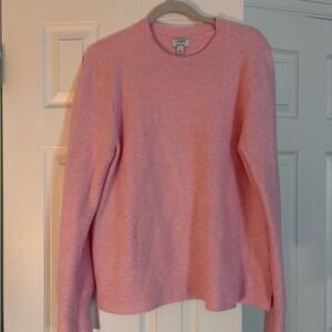 J. Crew Soft Pink Knit Top